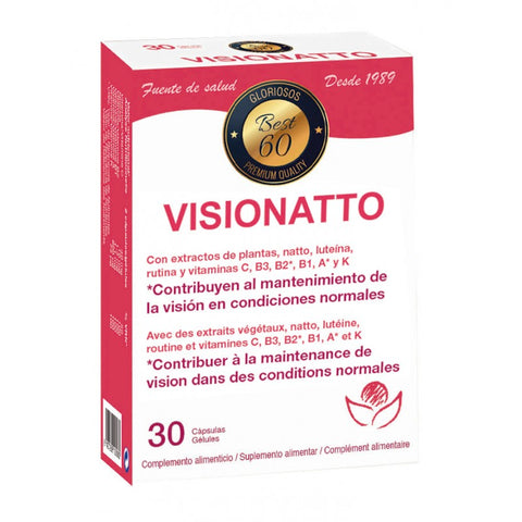 Visionatto 30 gélules-Herbetom - [shop_name1. Phytospagyrie N°15  Stimulant physique et mental -300ml-Vecteur energy]