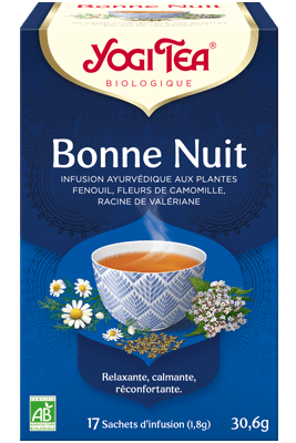 Infusion Bonne nuit Bio-17sachets-Yogi Tea