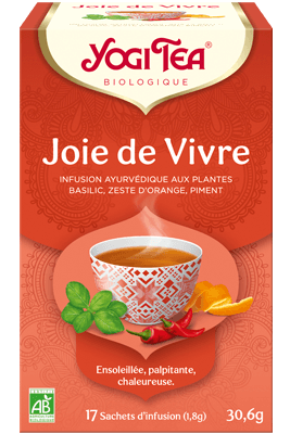 Infusion joie de vivre bio-17 sachets-Yogi Tea