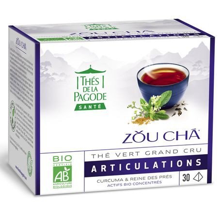 Thé vert Zou Cha bio-30 sachets-Thés de la Pagode